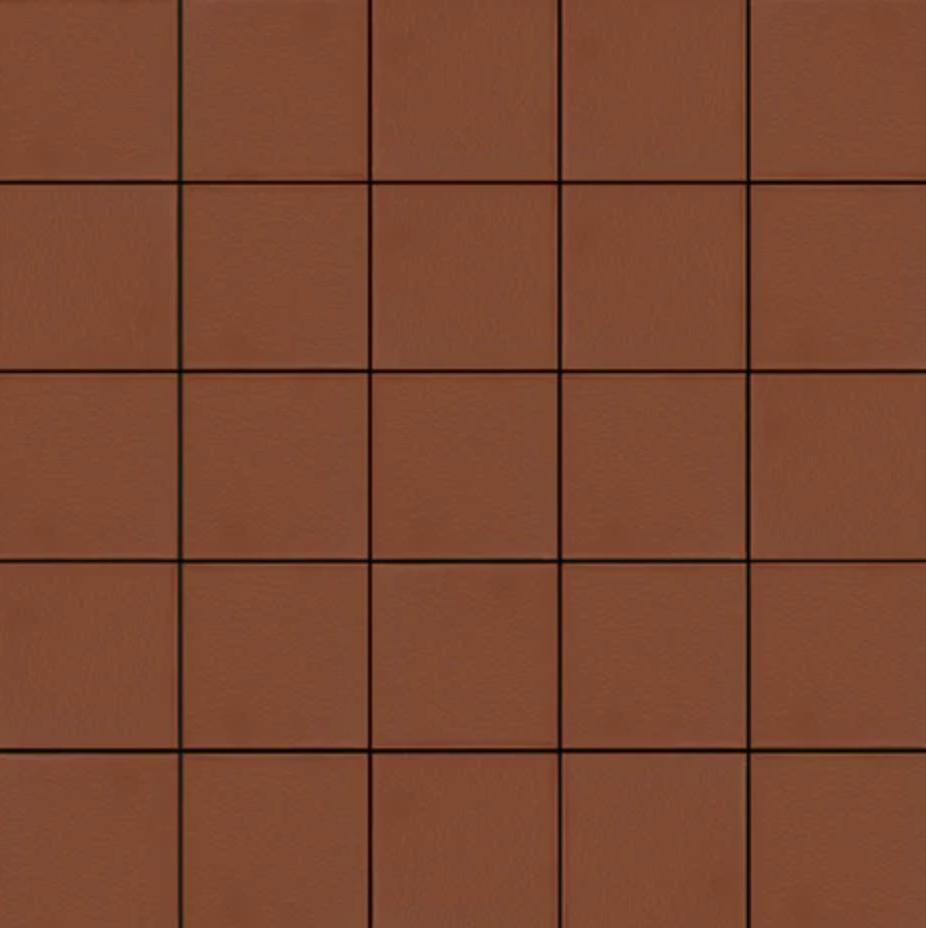 6"x6" Quarry Tile- Red Matte