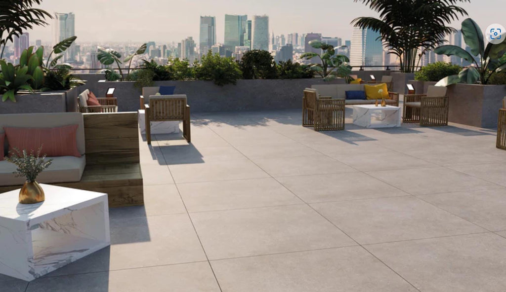 48x48 Cementi- Gris Large Format Matte Finish Porcelain Tile