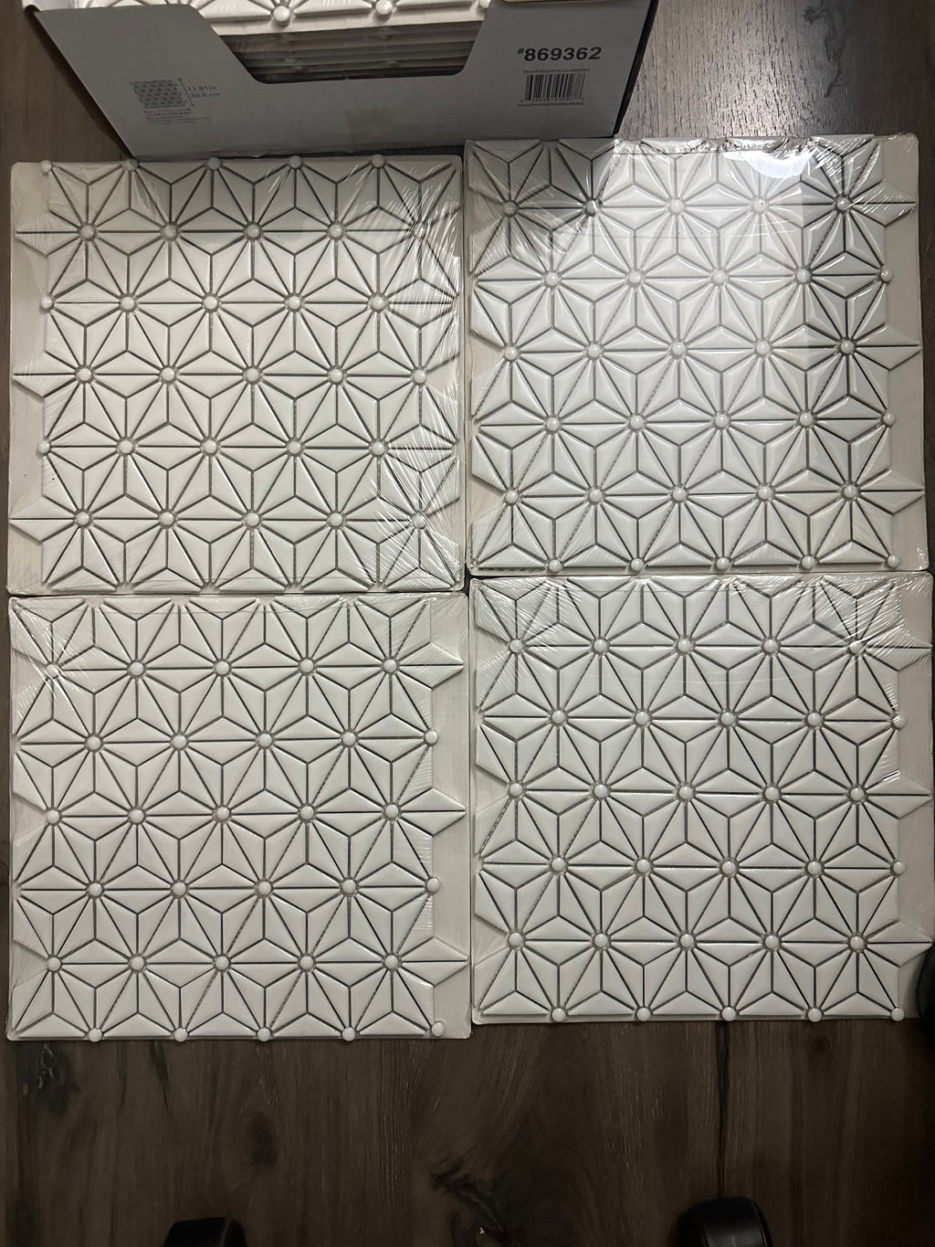 White Porcelain Tile Mosaic