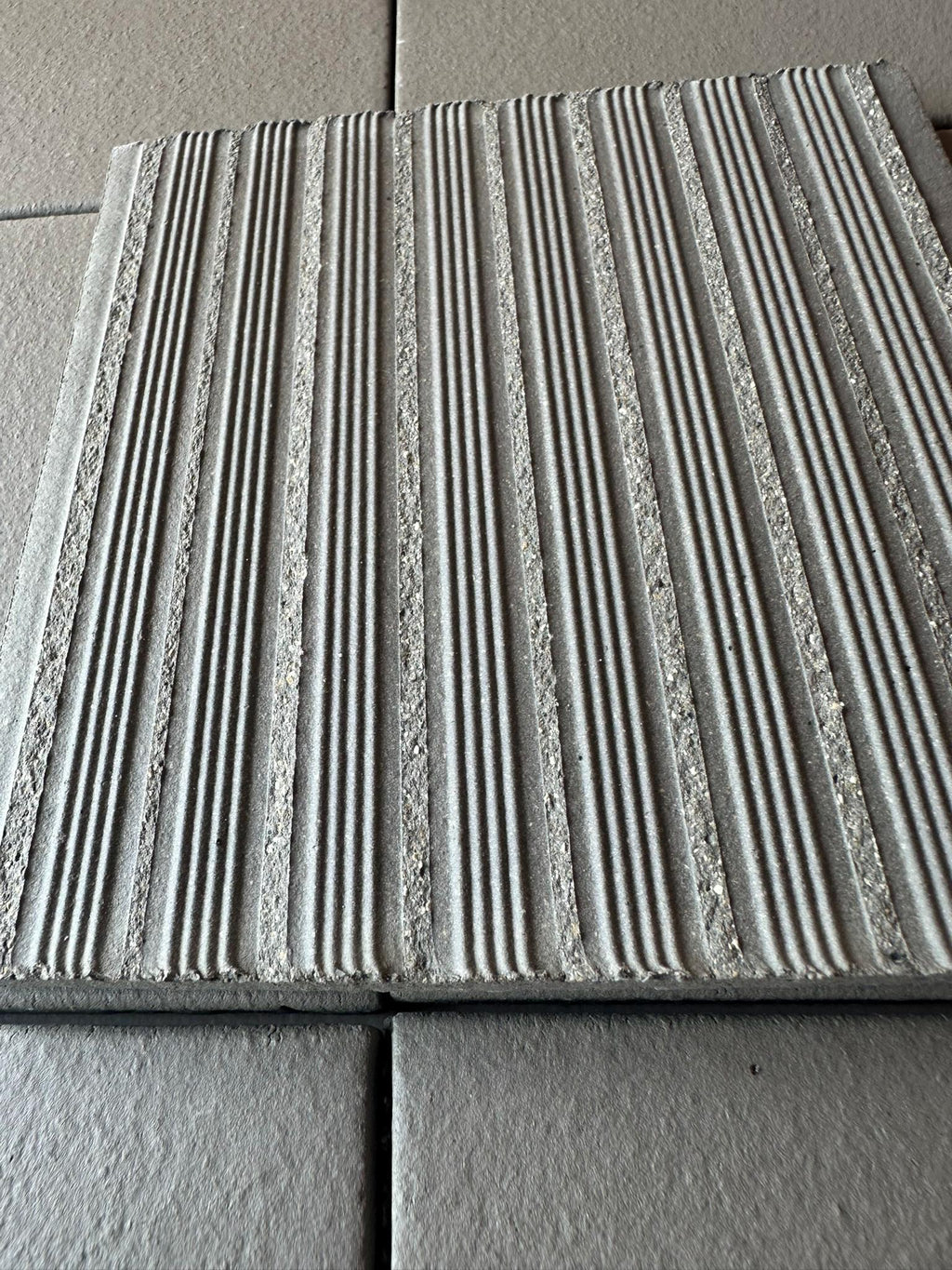 6"x6" Quarry Tile- Grey Matte