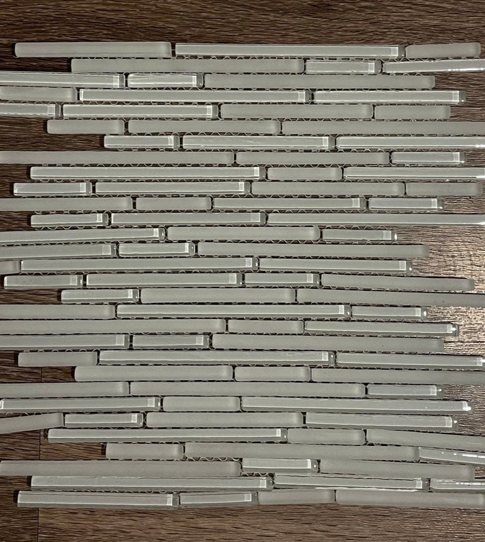 White Linear Mosaic