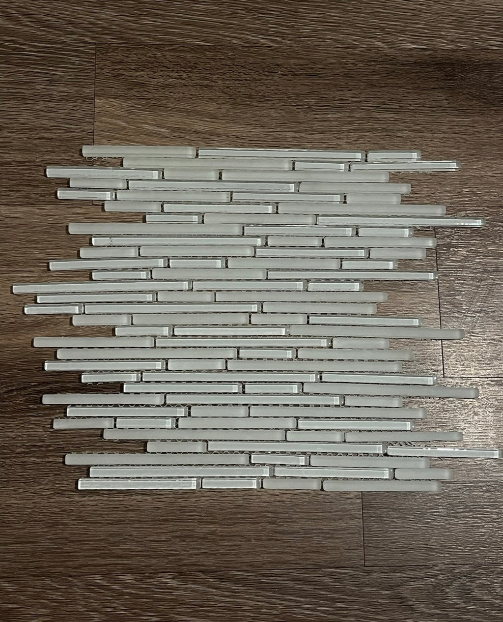 White Linear Mosaic