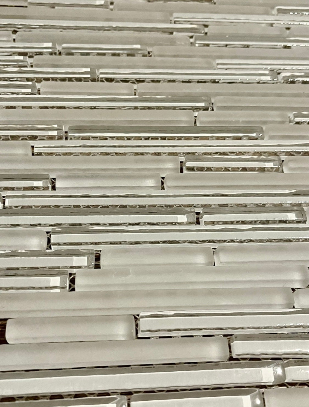 White Linear Mosaic