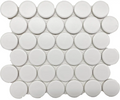 White Matte Large Penny Round 2"