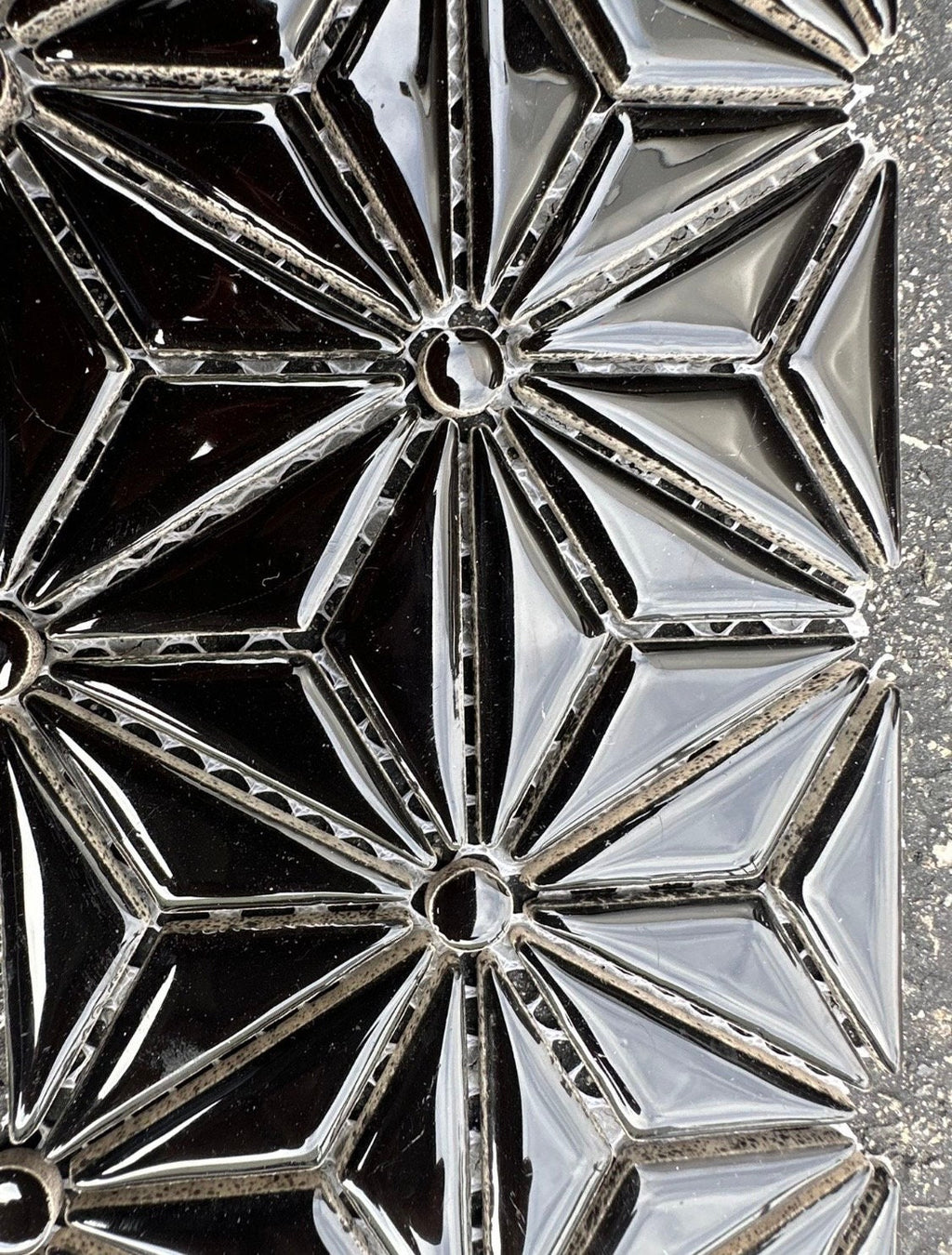 Black Porcelain Tile Mosaic