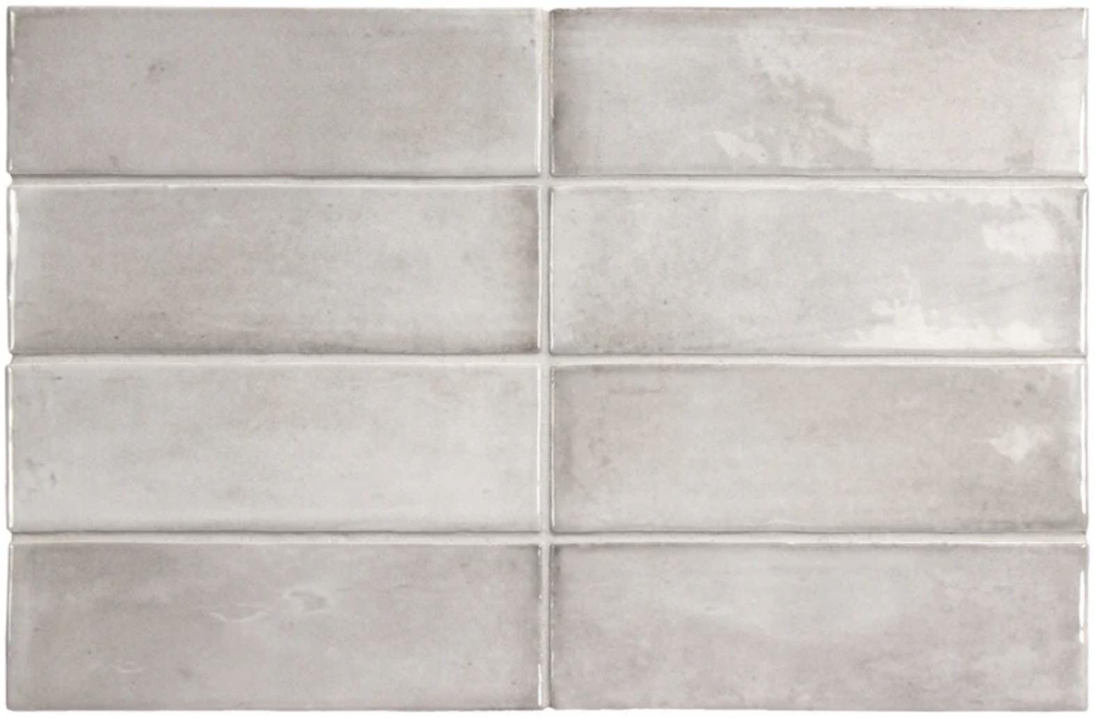 Porcelain Subway Tile Gray Glossy or Matte (Spain) 2x6 Floor or Wall
