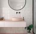 Porcelain white Glossy or Matte Subway Tile (Spain) 2x6 floor or wall