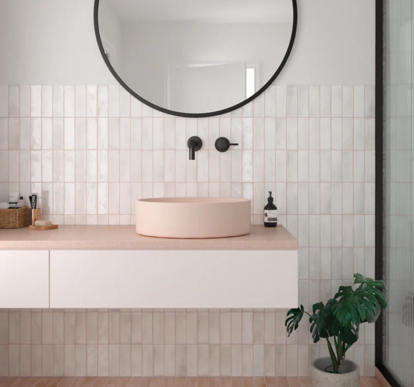 Porcelain white Glossy or Matte Subway Tile (Spain) 2x6 floor or wall