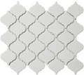 White Matte Lantern Mosaic 12"x12"